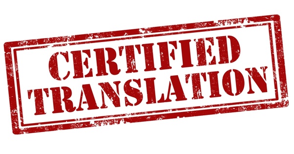 certified translations